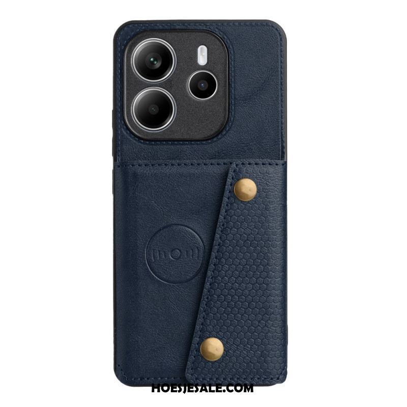 Hoesje Xiaomi Redmi Note 14 5g Kaarthouder En Standaard