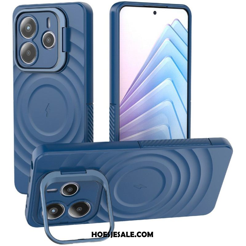 Hoesje Xiaomi Redmi Note 14 5g Magsafe-compatibel Met Golvend Ontwerp