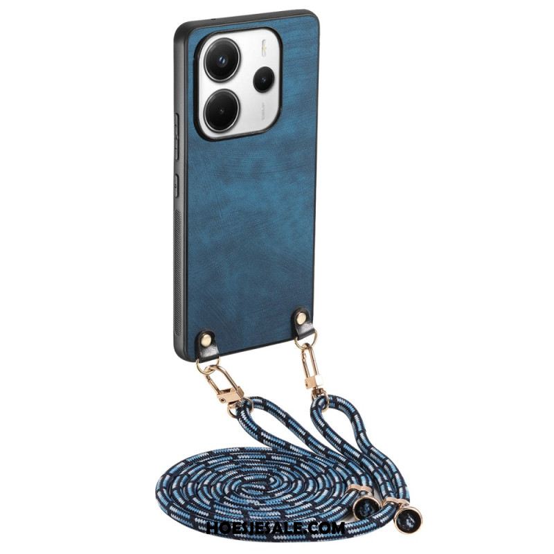 Hoesje Xiaomi Redmi Note 14 5g Suède-effect Bescherming Hoesje