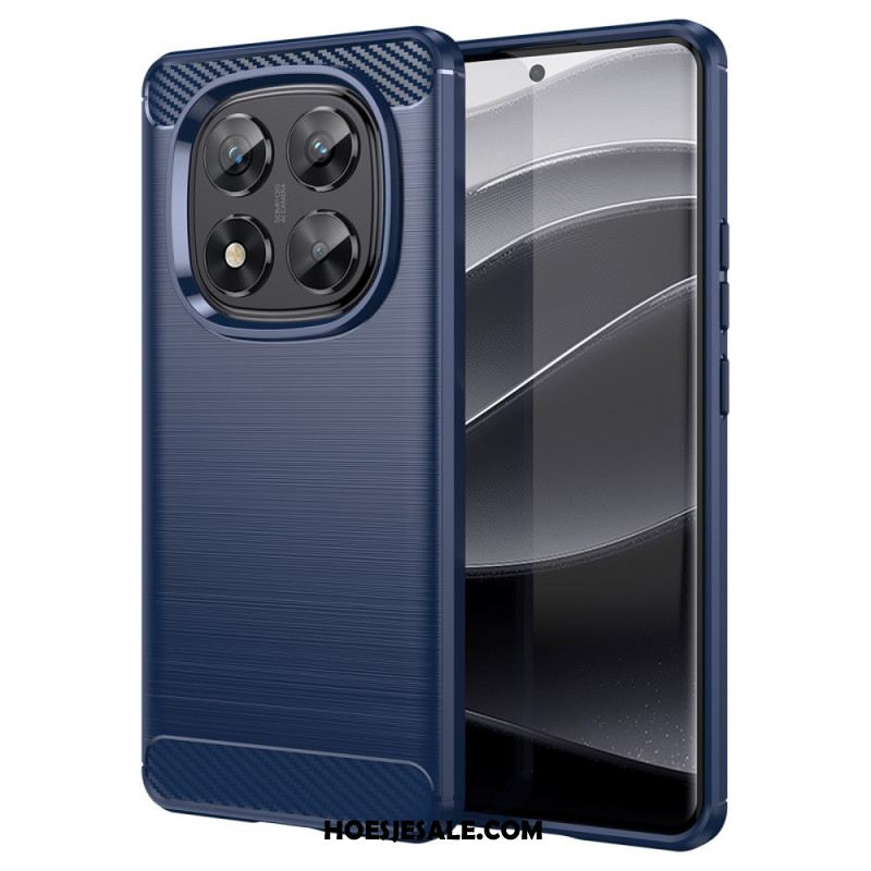 Hoesje Xiaomi Redmi Note 14 Pro 5g Geborsteld Koolstofvezel