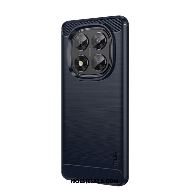 Hoesje Xiaomi Redmi Note 14 Pro 5g Geborsteld Koolstofvezel Bescherming Hoesje