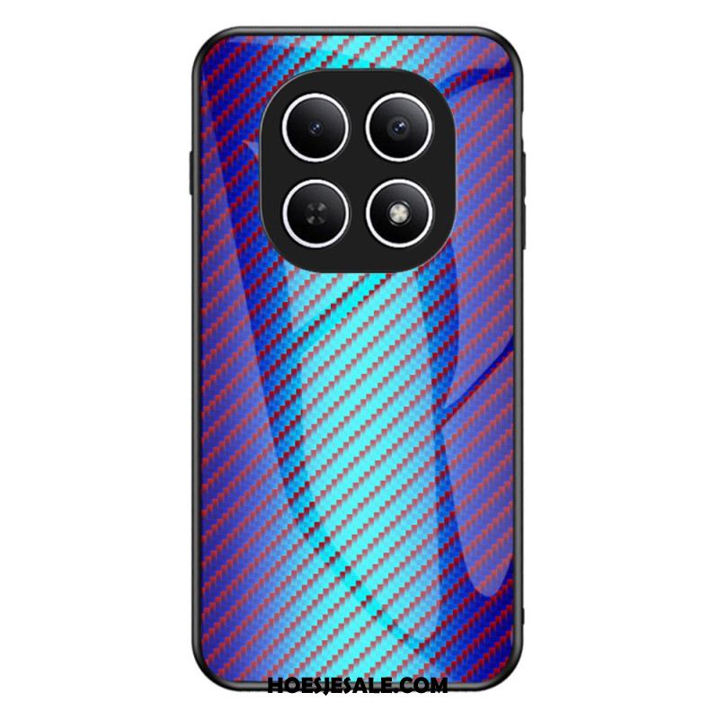 Hoesje Xiaomi Redmi Note 15 5g Gehard Glas Met Koolstofvezel Bescherming Hoesje