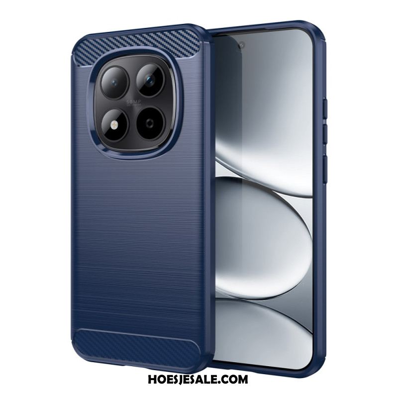 Hoesje Xiaomi Redmi Note 15 Pro 5g Geborsteld Koolstofvezel Bescherming Hoesje