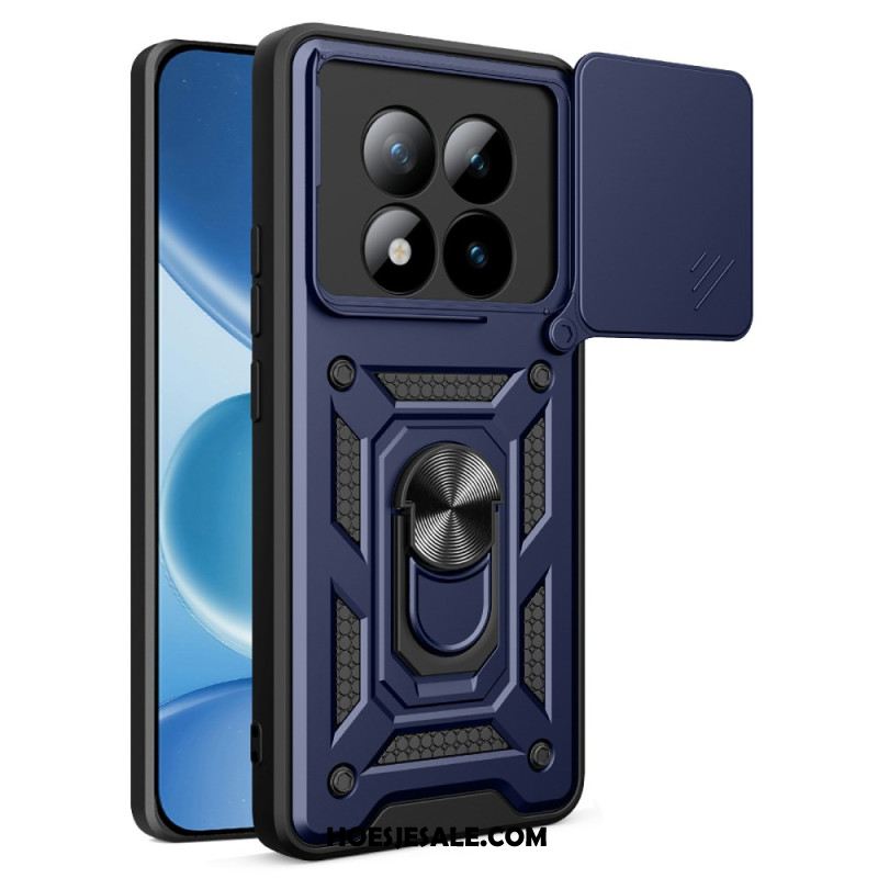 Hoesje Xiaomi Redmi Note 15 Pro Plus 5g Schuifbare Camerabescherming En Geïntegreerde Standaard Bescherming Hoesje