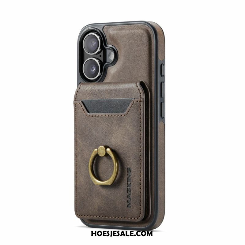 Hoesje iPhone 17 Magsafe Met Rfid-kaarthouder En Geïntegreerde Standaard