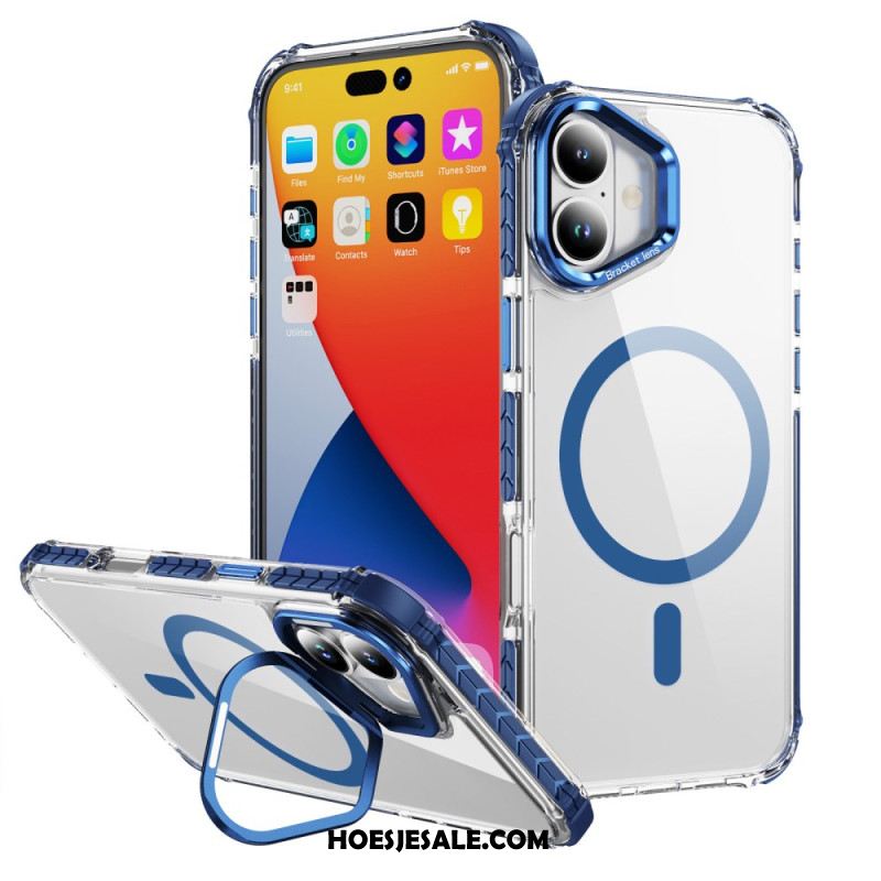 Hoesje iPhone 17 Magsafe-compatibele Steun En Lensbescherming