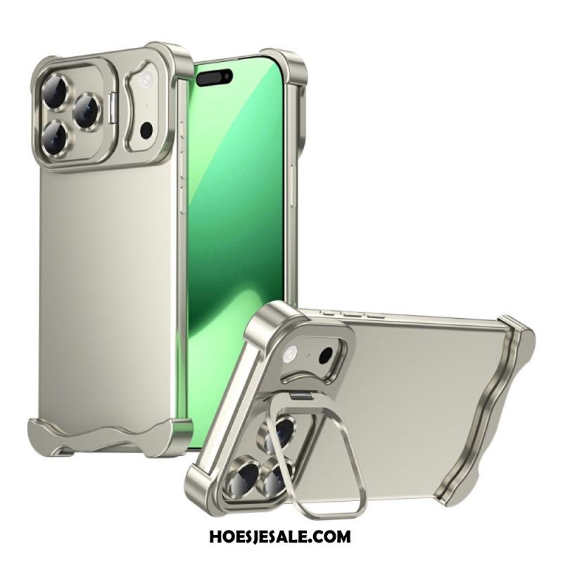 Hoesje iPhone 17 Pro Bumper Met Standaard En Lensbeschermer Bescherming Hoesje