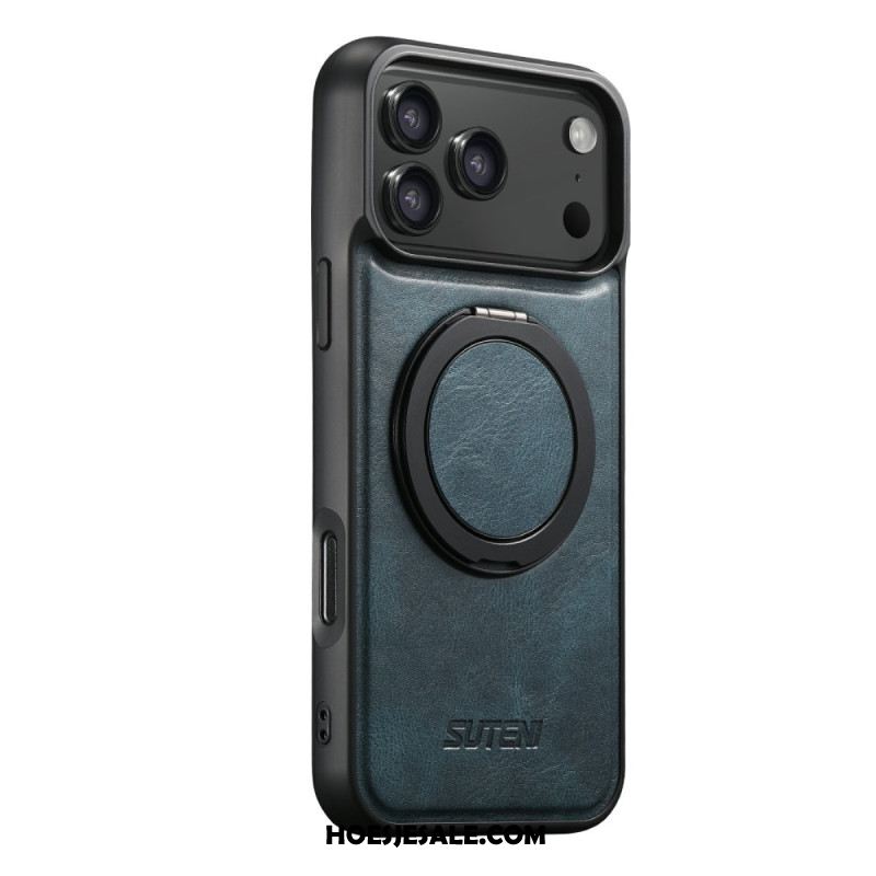 Hoesje iPhone 17 Pro Max Compatibele Magsafe Met Draaibare Houder Suteni Bescherming Hoesje
