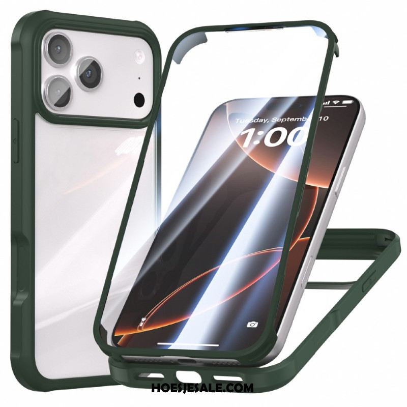 Hoesje iPhone 17 Pro Max Dubbelzijdig Transparant Hoesje Bescherming Hoesje