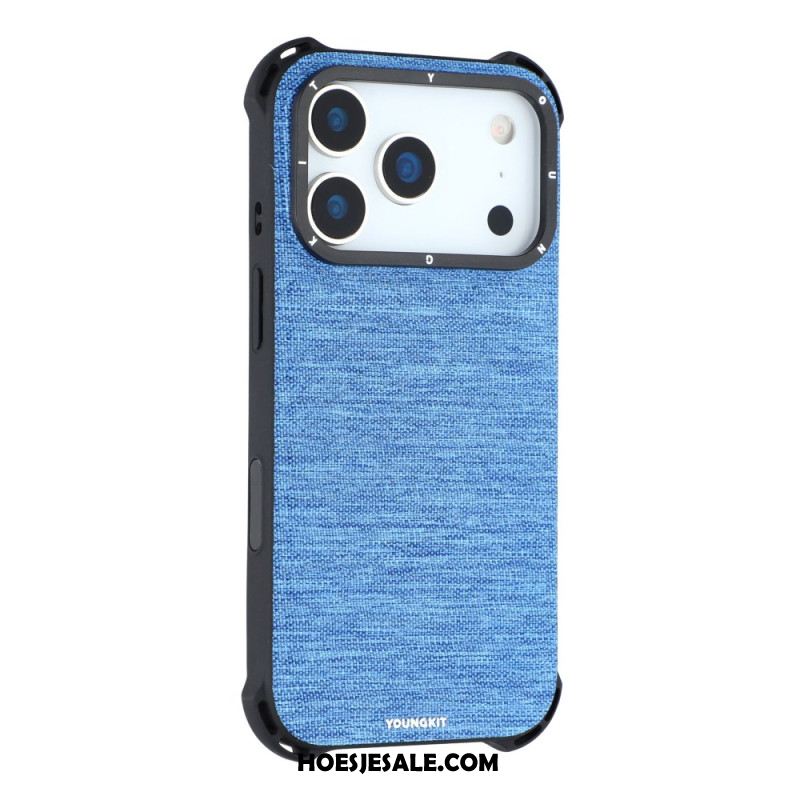 Hoesje iPhone 17 Pro Max Magsafe Premium Texture Jeans