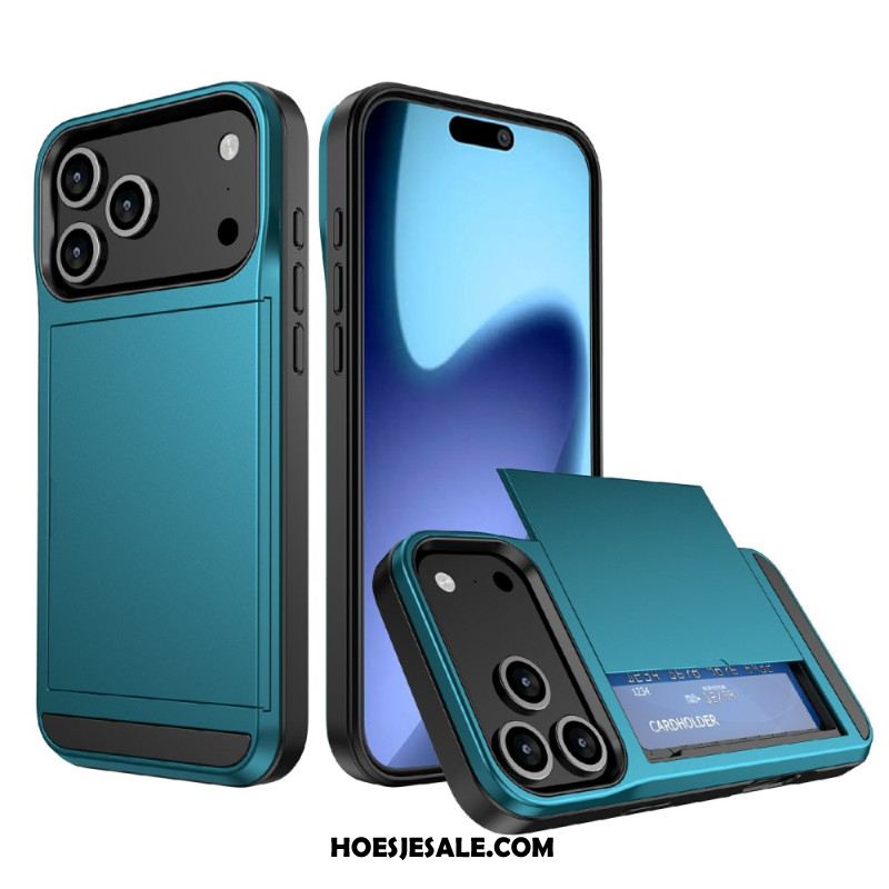 Hoesje iPhone 17 Pro Max Schuifbare Kaarthouder