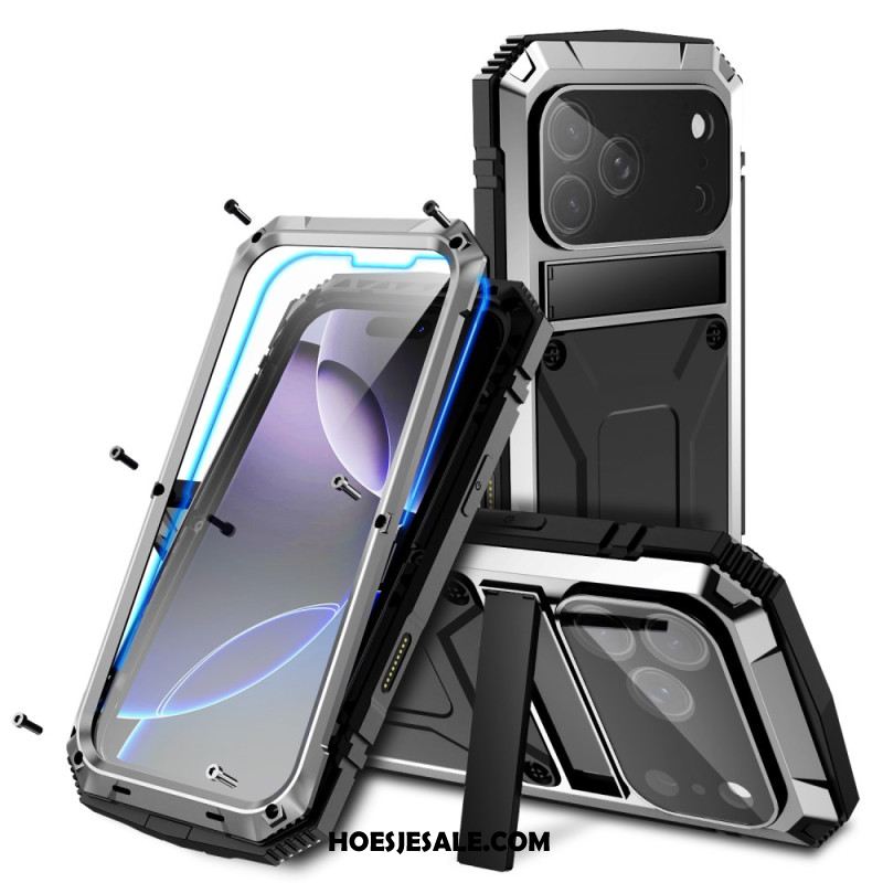 Hoesje iPhone 17 Pro R-just Volledige Bescherming Bescherming Hoesje