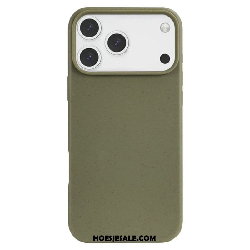 Hoesje iPhone 17 Pro Tarwestrovezels