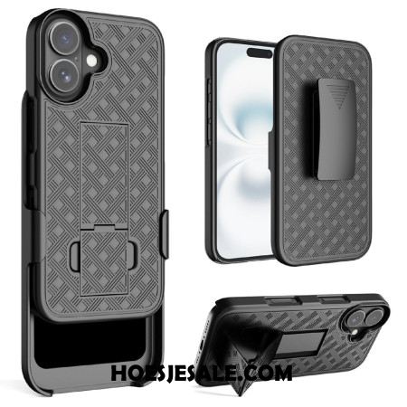 Hoesje iPhone 17 Schuifbaar Met Standaard En Clip