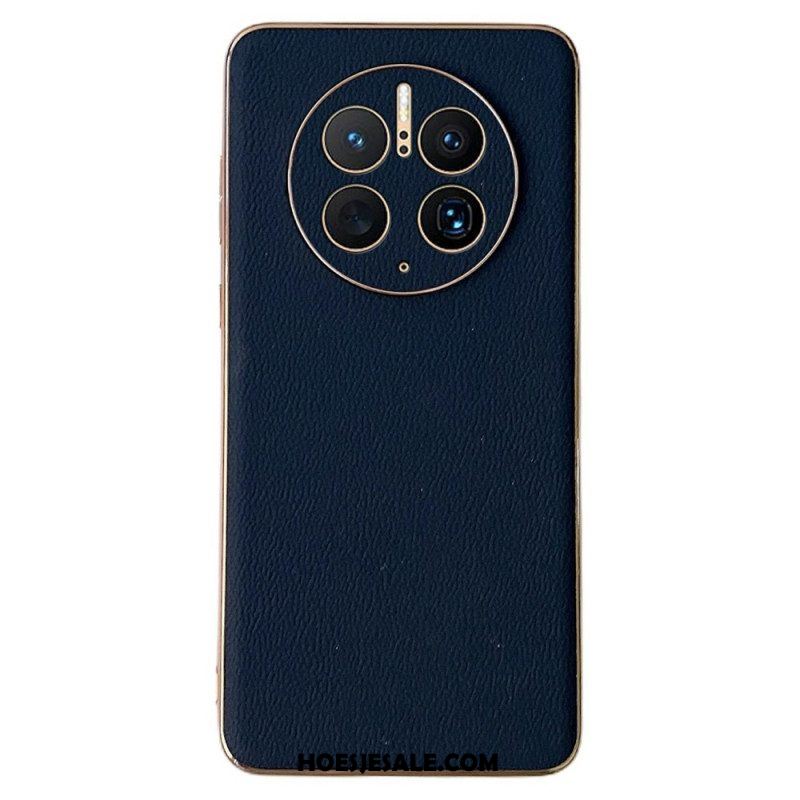 Hoesje voor Huawei Mate 50 Pro Echt Lederen Elegantie