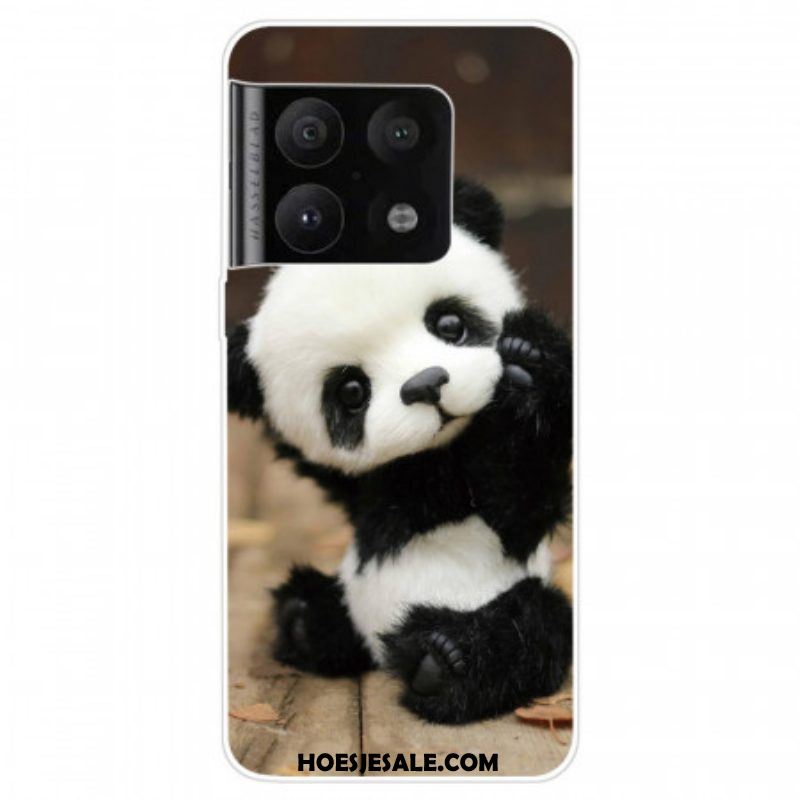 Hoesje voor OnePlus 10 Pro 5G Flexibele Panda