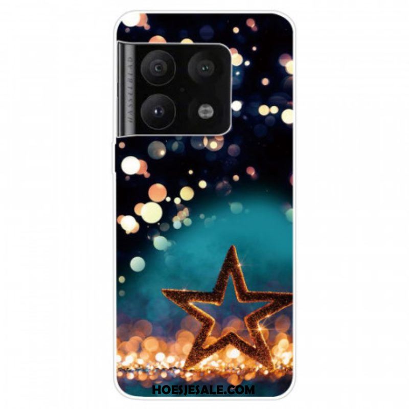 Hoesje voor OnePlus 10 Pro 5G Flexibele Ster | hoesjesale.com Hoesje voor OnePlus 10 Pro 5G Flexibele Ster