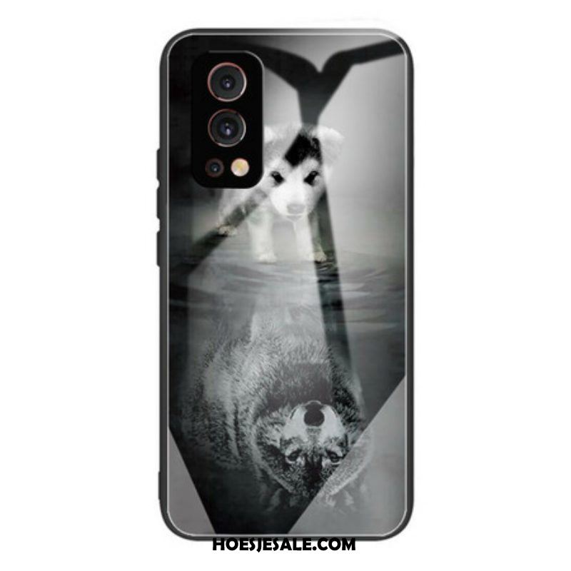 Hoesje voor OnePlus Nord 2 5G Puppy Dream Gehard Glas