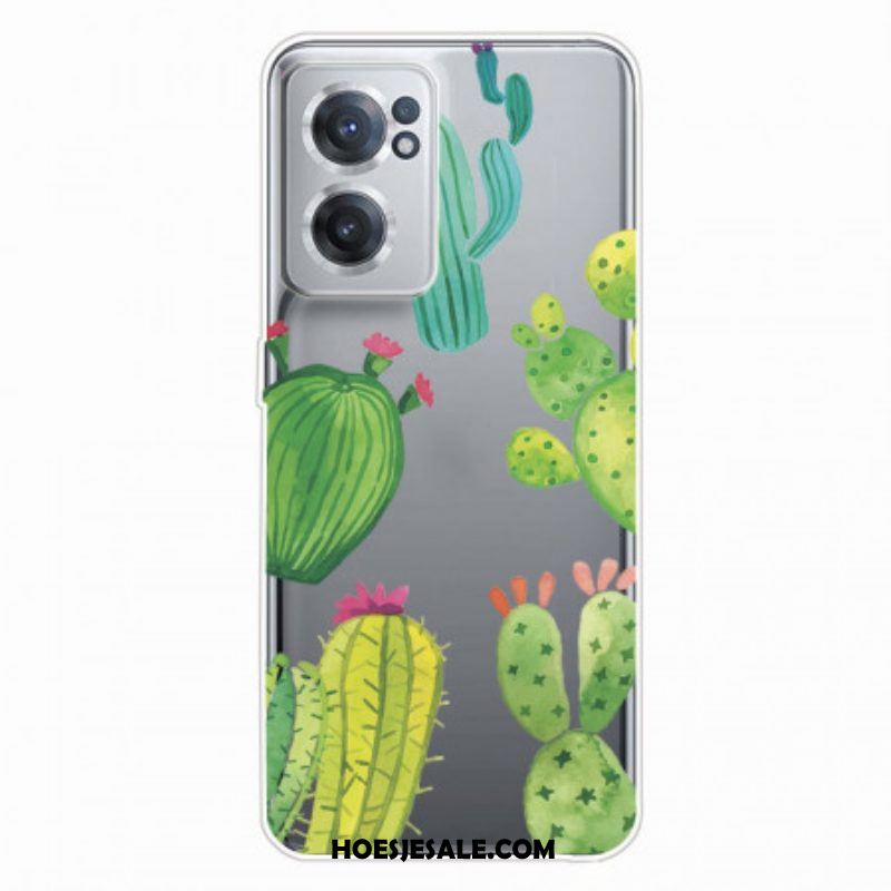 Hoesje voor OnePlus Nord CE 2 5G Cactussen Waanzin