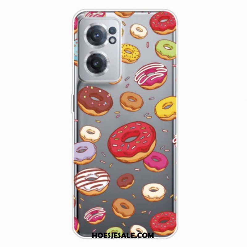 Hoesje voor OnePlus Nord CE 2 5G Gekke Donuts