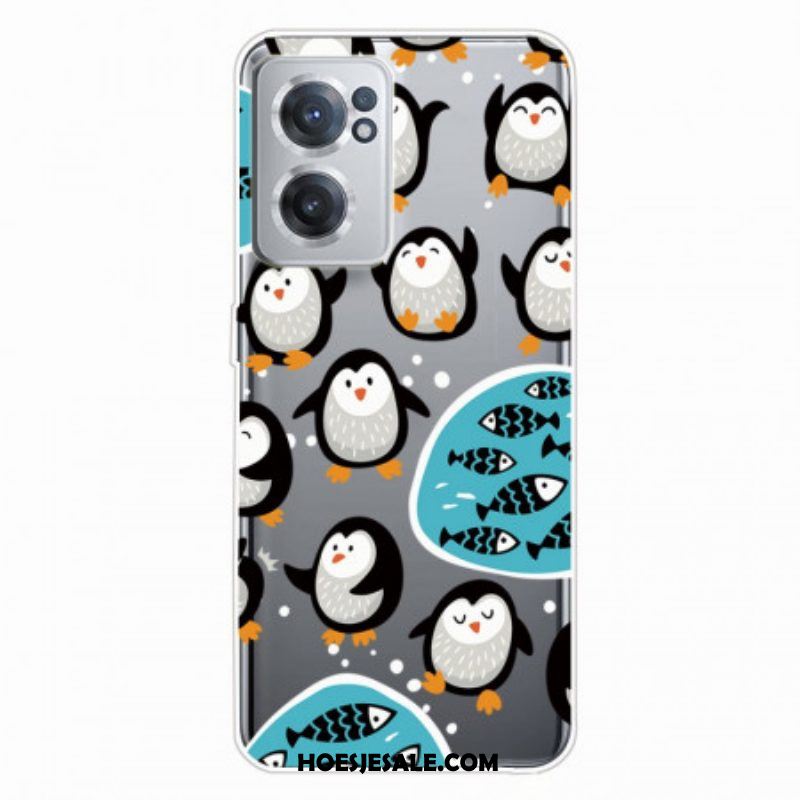 Hoesje voor OnePlus Nord CE 2 5G Gekke Pinguïns