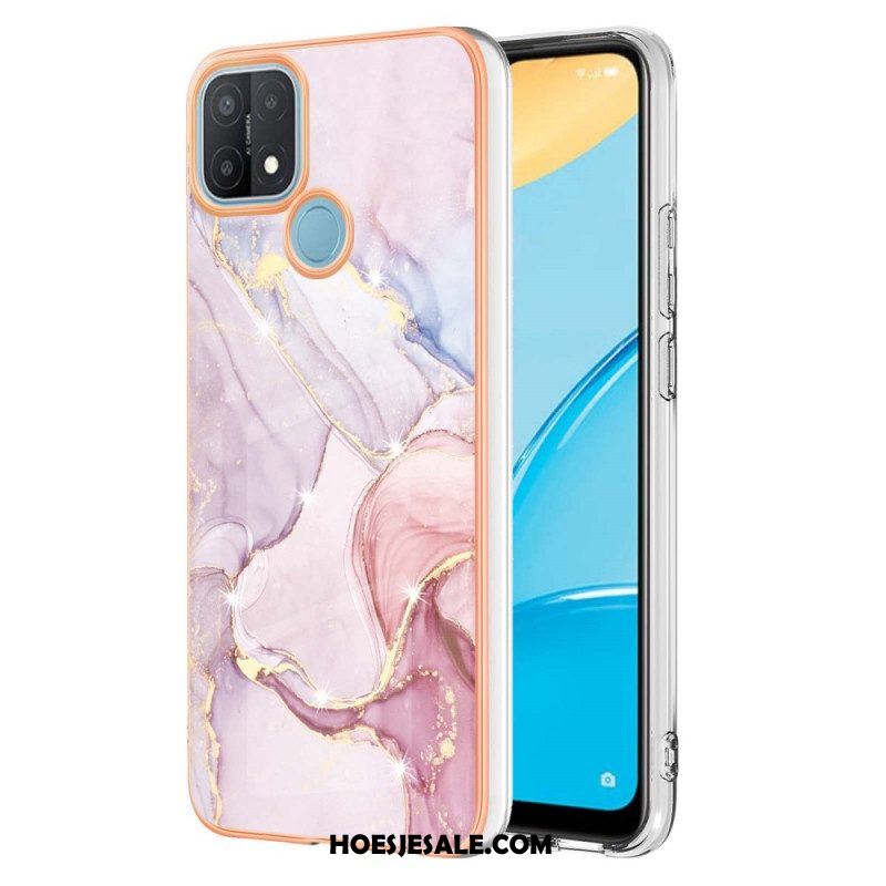 Hoesje voor Oppo A15 Marmer