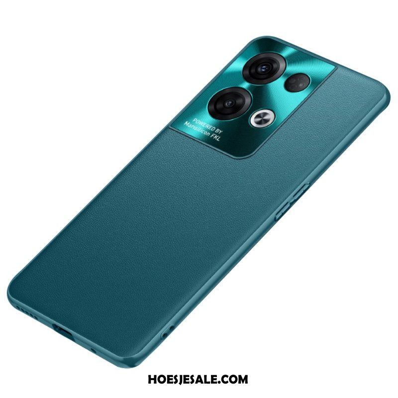 Hoesje voor Oppo Reno 8 Pro Premium Kunstleer