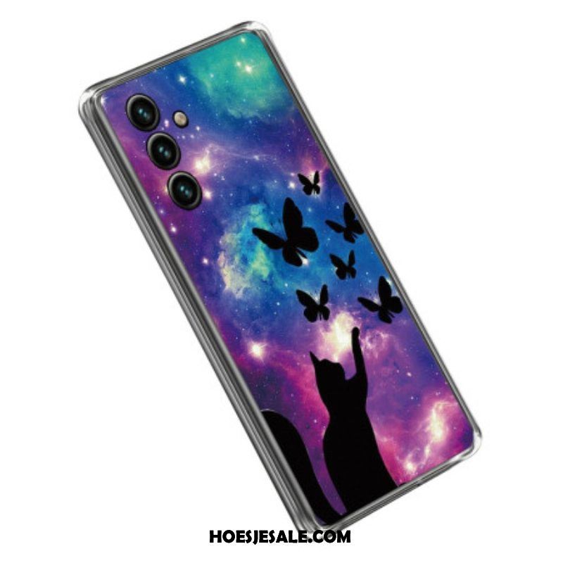 Hoesje voor Samsung Galaxy A14 / A14 5G Kaarthouder Standaard