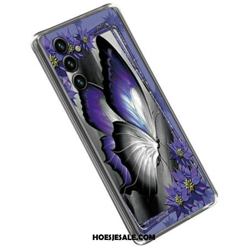 Hoesje voor Samsung Galaxy A14 / A14 5G Stijlvol Splitleer