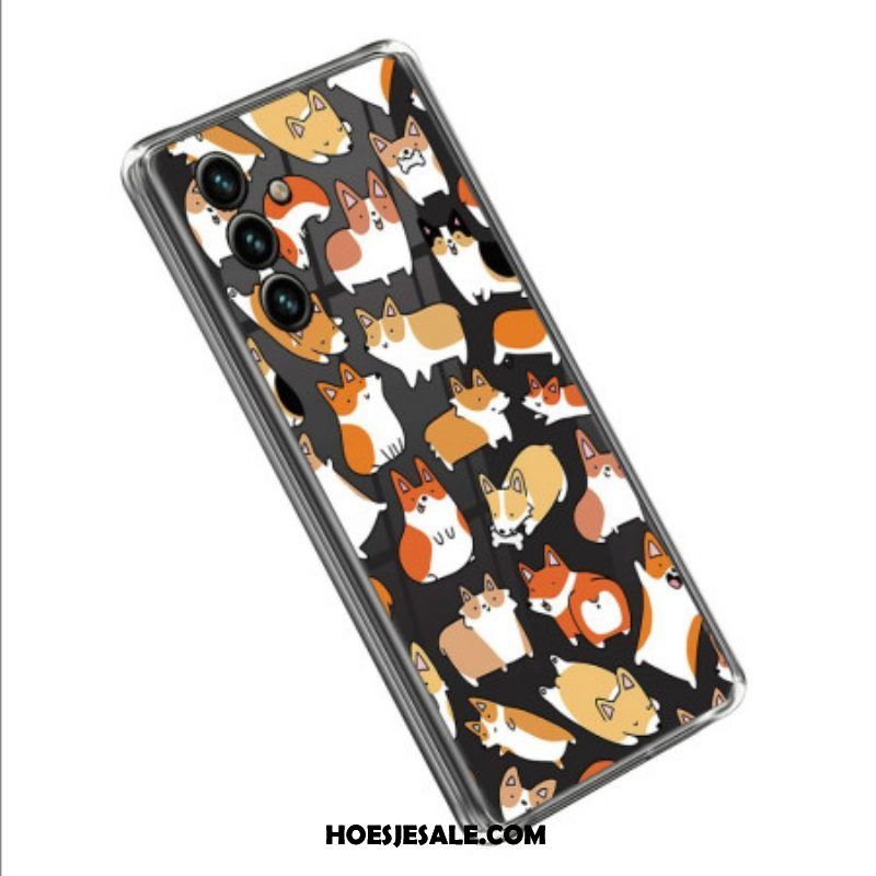 Hoesje voor Samsung Galaxy A14 / A14 5G Tijger Print