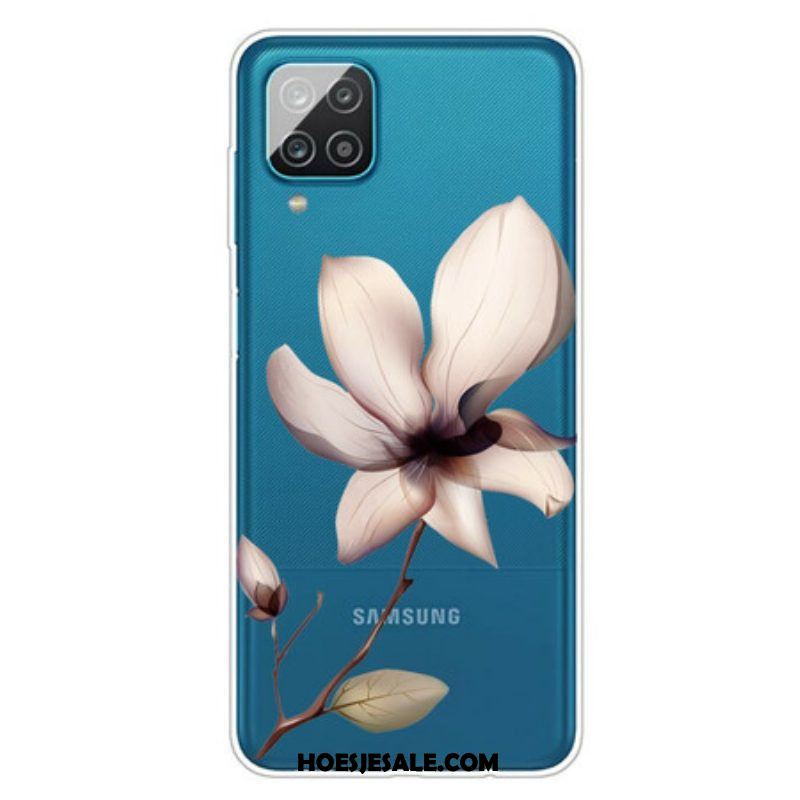 Hoesje voor Samsung Galaxy M12 / A12 Premium Bloemen