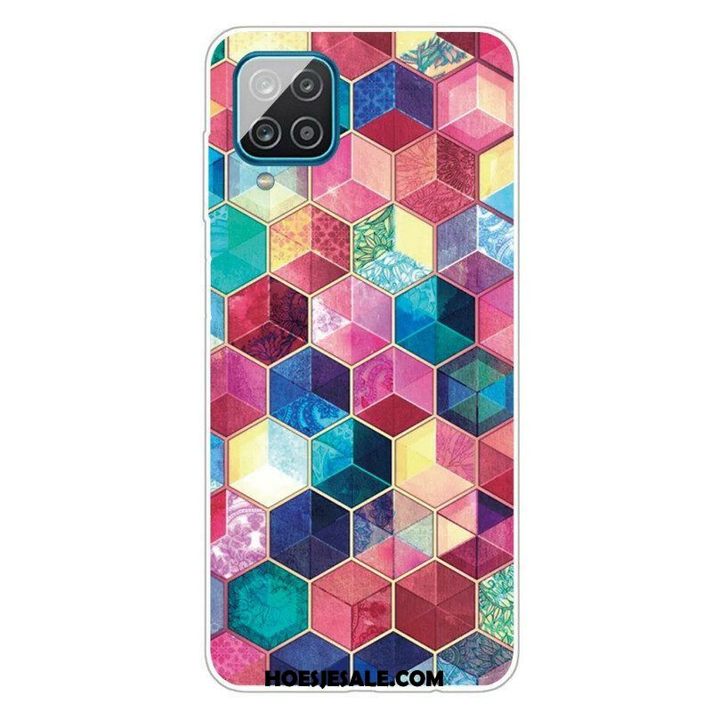 Hoesje voor Samsung Galaxy M12 / A12 Verf