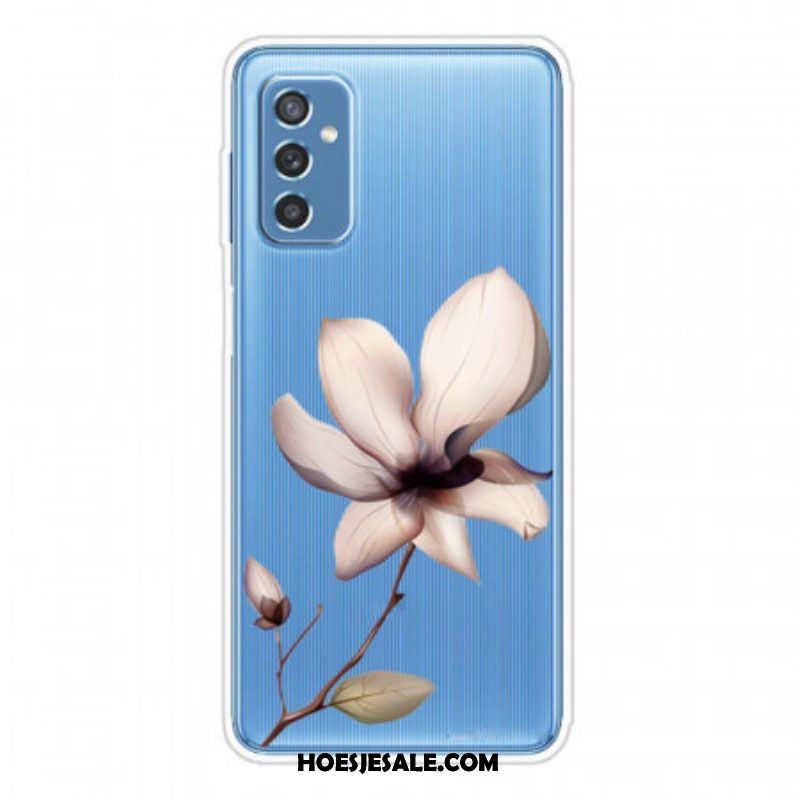 Hoesje voor Samsung Galaxy M52 5G Breekbare Bloem