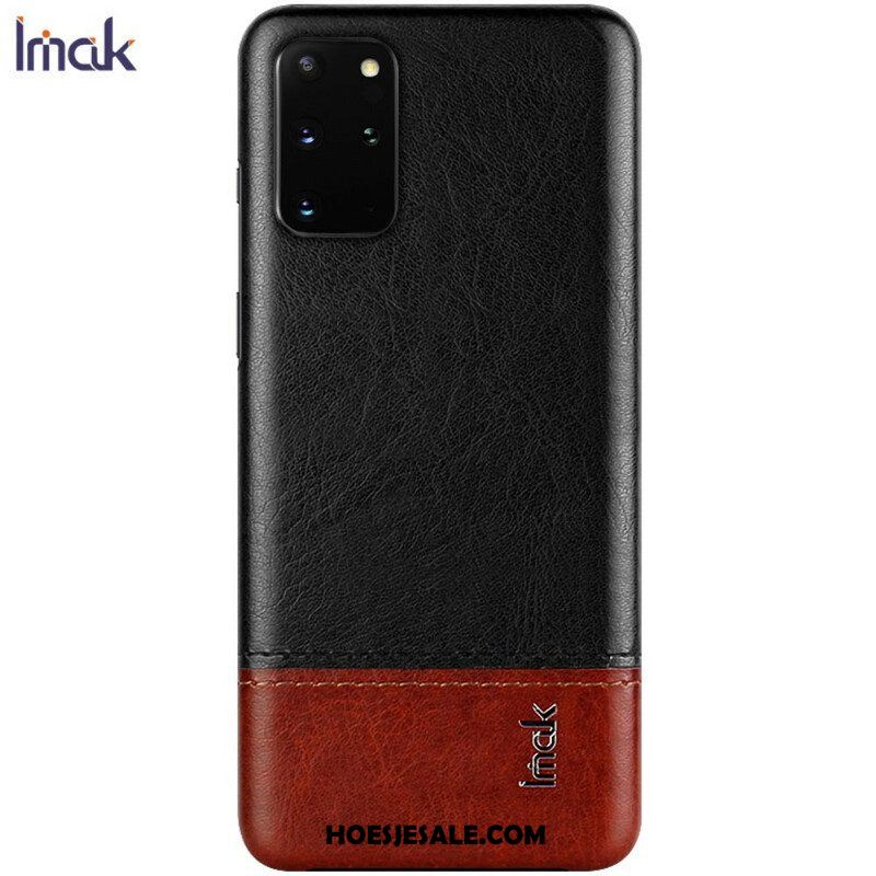 Hoesje voor Samsung Galaxy S20 Plus / S20 Plus 5G Imak Ruiyi-serie Leereffect