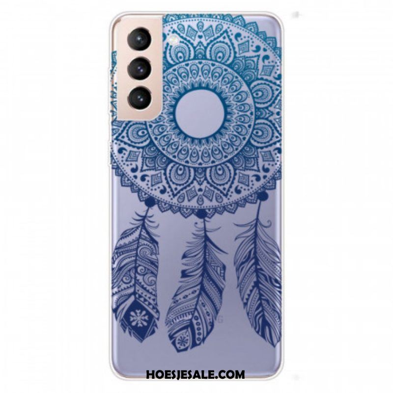 Hoesje voor Samsung Galaxy S22 5G Enkelbloemige Mandala