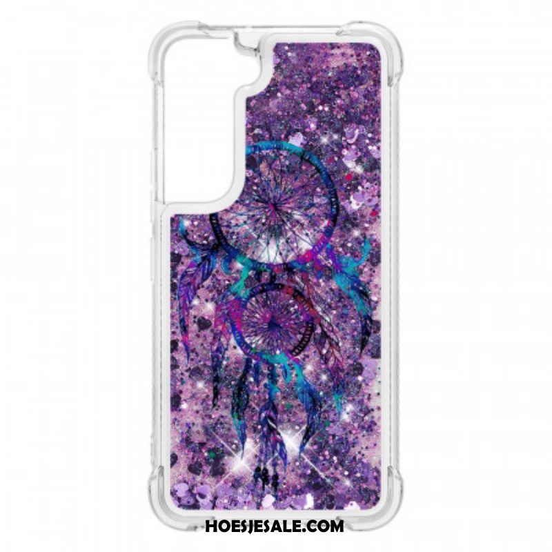 Hoesje voor Samsung Galaxy S22 5G Glitter Dromenvanger