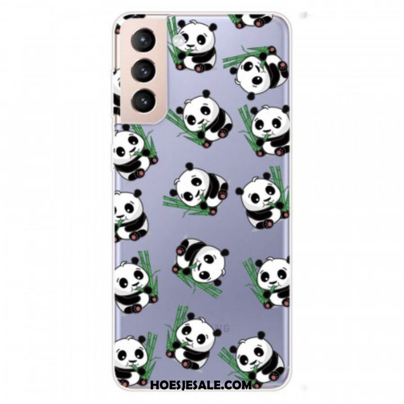 Hoesje voor Samsung Galaxy S22 5G Kleine Panda's