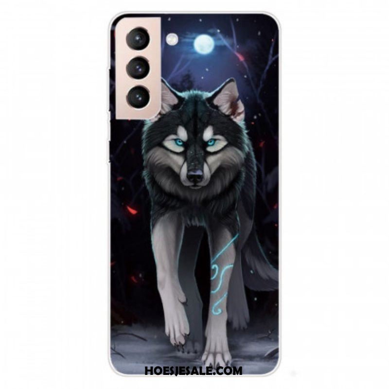 Hoesje voor Samsung Galaxy S22 5G Koninklijke Wolf