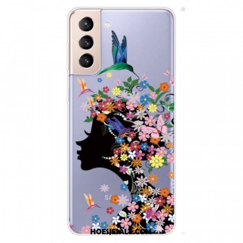 Hoesje voor Samsung Galaxy S22 5G Mooi Bloemhoofd