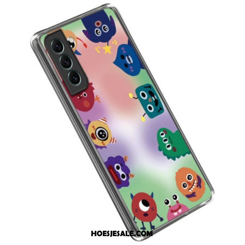 Hoesje voor Samsung Galaxy S23 5G Flexibele Kleine Monsters