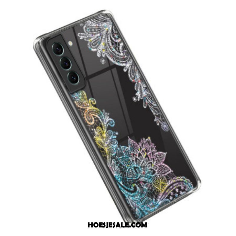 Hoesje voor Samsung Galaxy S23 5G Naadloze Kantmandala