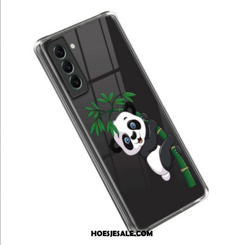 Hoesje voor Samsung Galaxy S23 5G Naadloze Panda Op Bamboe