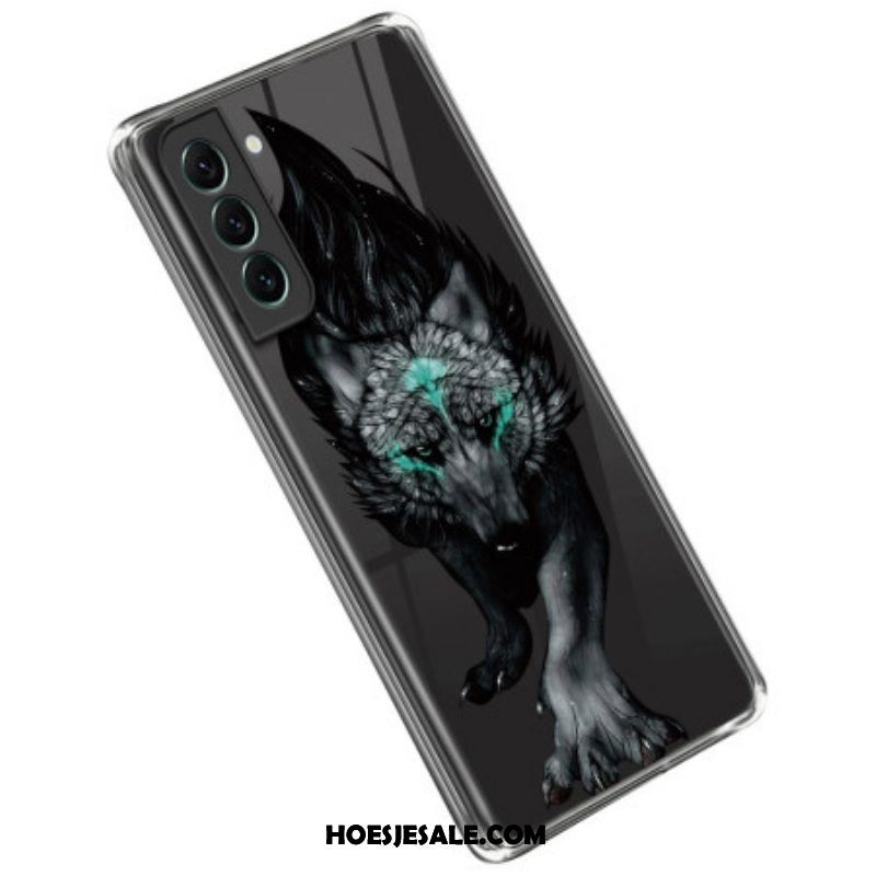 Hoesje voor Samsung Galaxy S23 5G Trotse Wolf