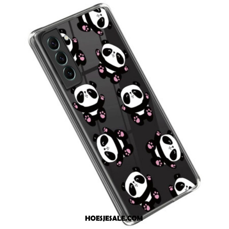 Hoesje voor Samsung Galaxy S23 Plus 5G Naadloze Panda's