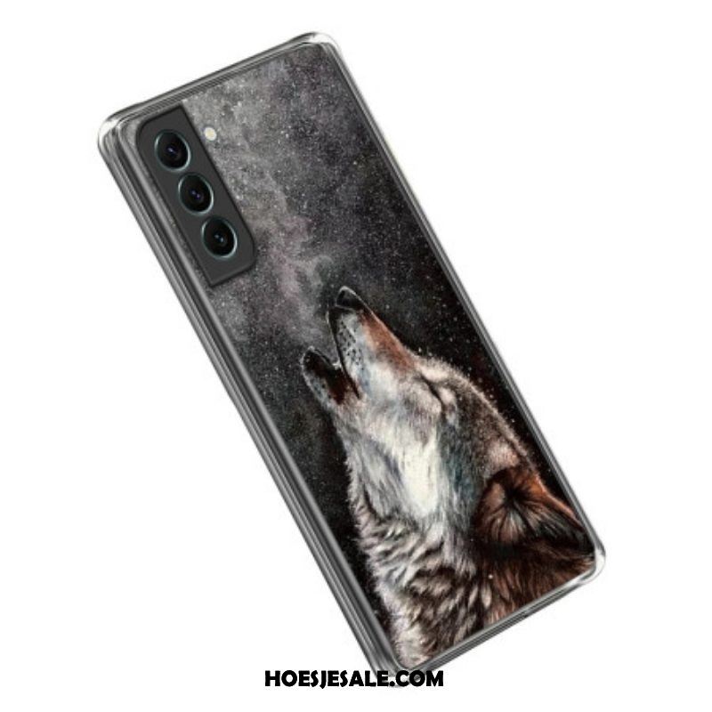 Hoesje voor Samsung Galaxy S23 Ultra 5G Wolf