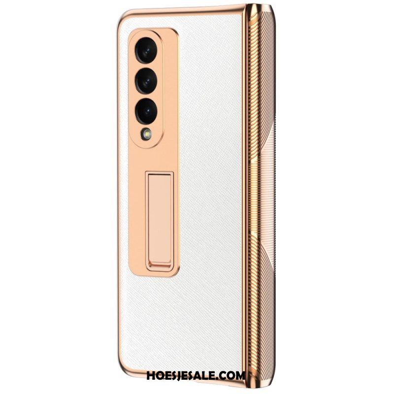 Hoesje voor Samsung Galaxy Z Fold 3 5G Beugel En Schermbeschermer