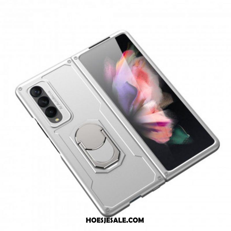 Hoesje voor Samsung Galaxy Z Fold 3 5G Hybride Met Ring-support Gkk