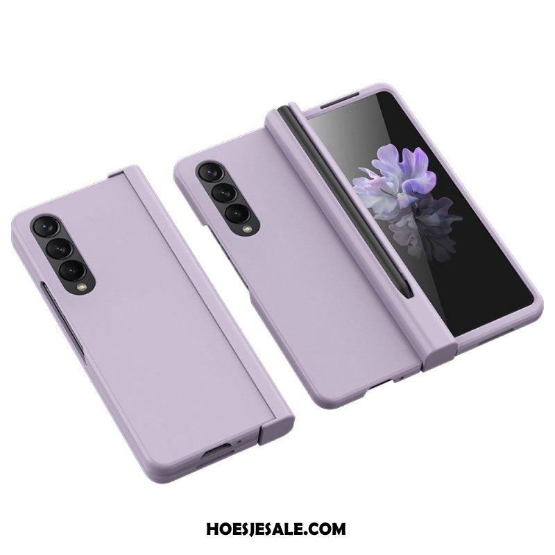 Hoesje voor Samsung Galaxy Z Fold 4 Rubberen Scharnier