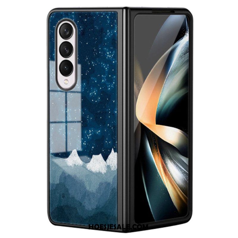 Hoesje voor Samsung Galaxy Z Fold 4 Sterrenhemel