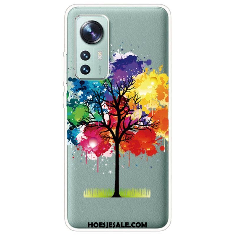 Hoesje voor Xiaomi 12 / 12X Aquarel Boom